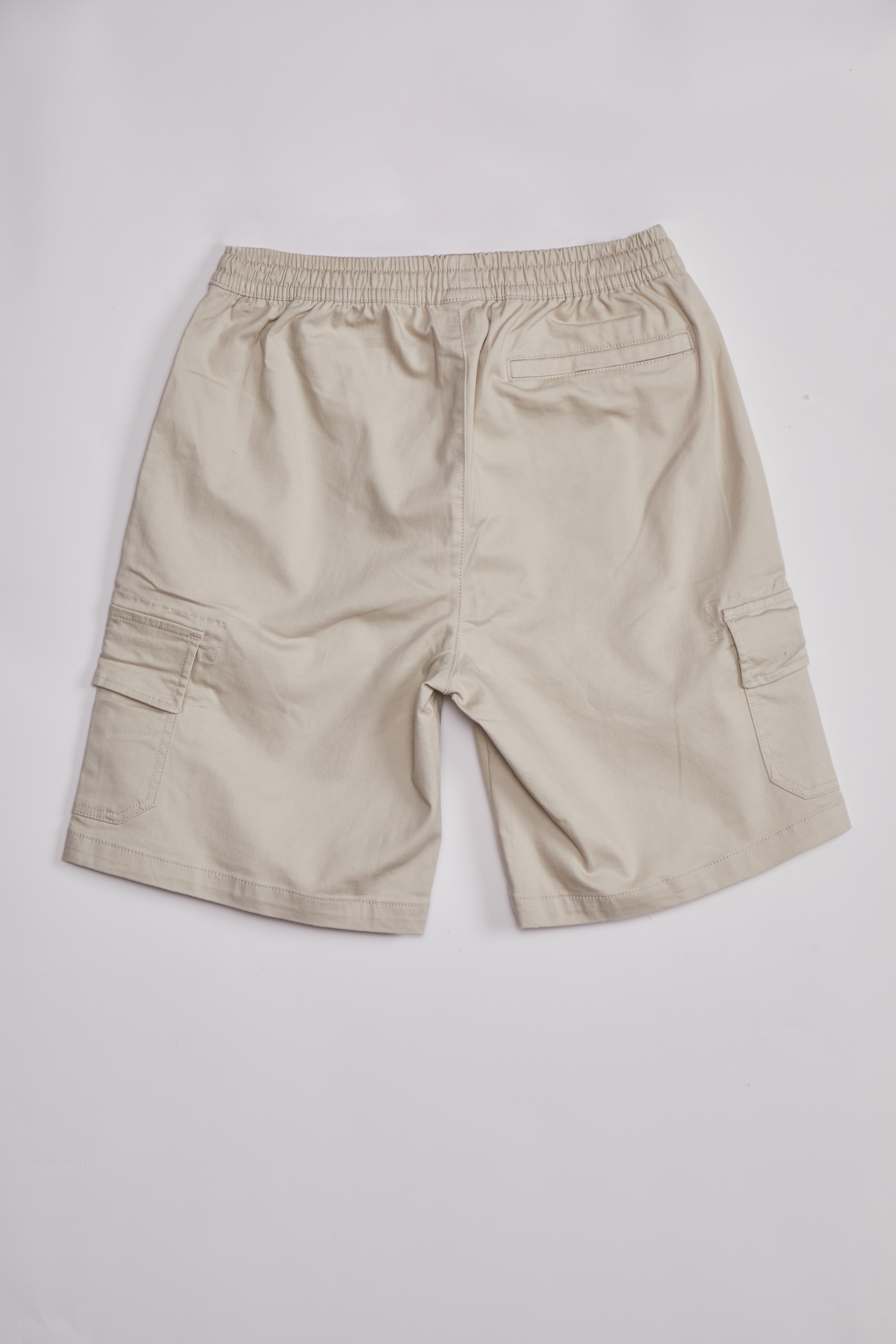 Bermuda Hombre Cargo Lavada Beige Sioux 2