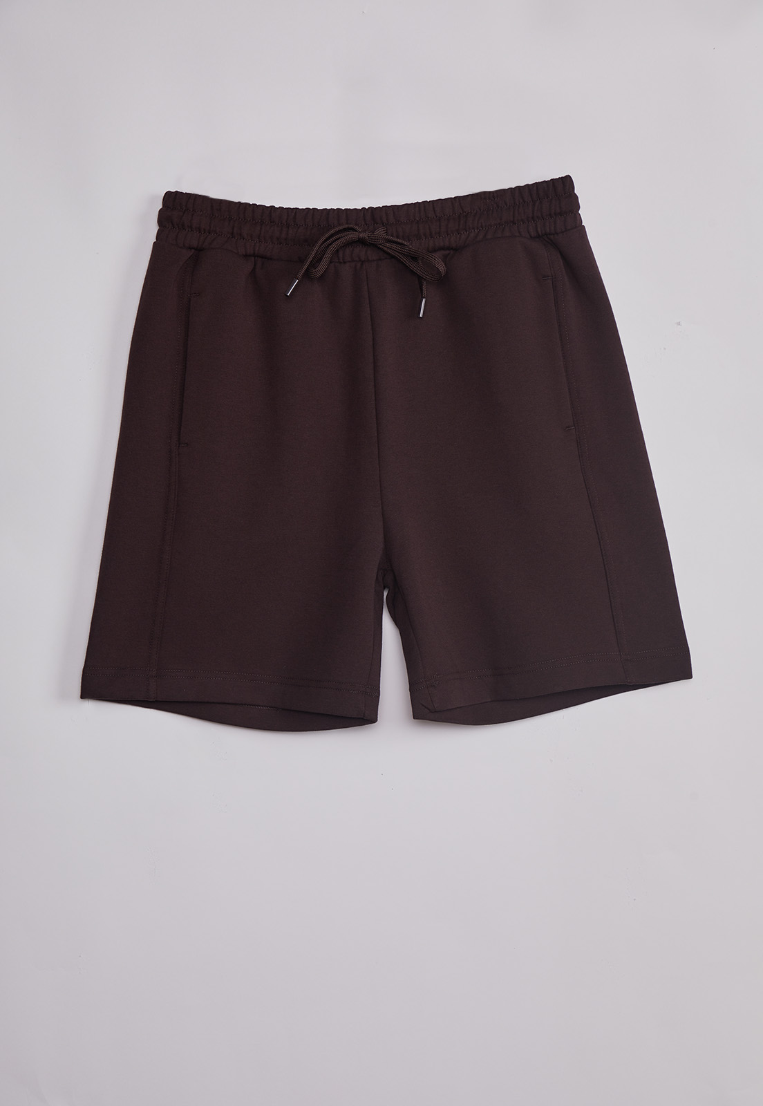 Bermuda Hombre Franela Corte Café Sioux 1