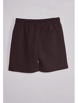 Bermuda Hombre Franela Corte Café Sioux