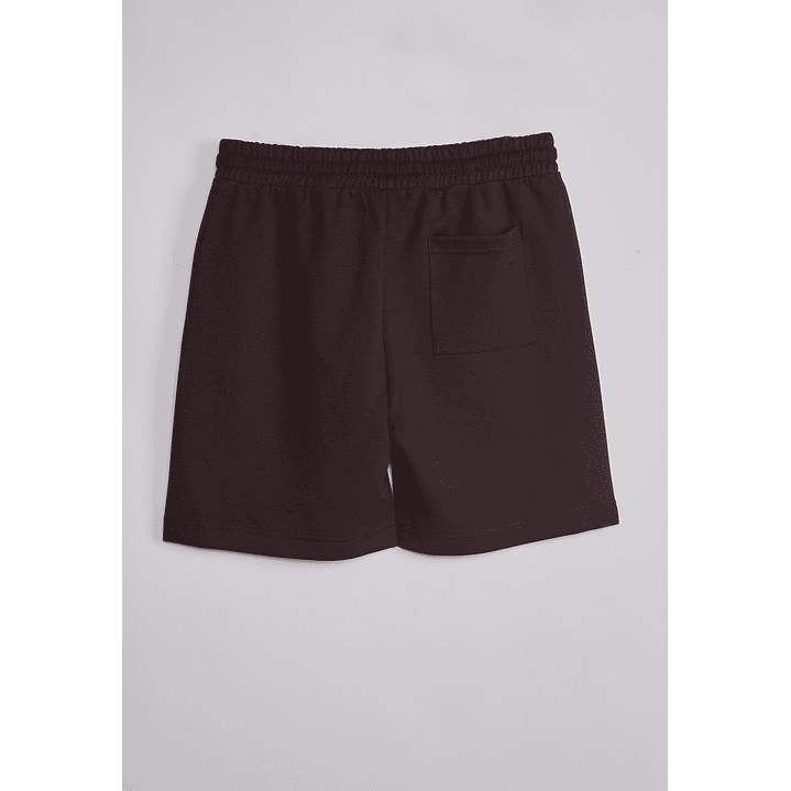 Bermuda Hombre Franela Corte Café Sioux 2