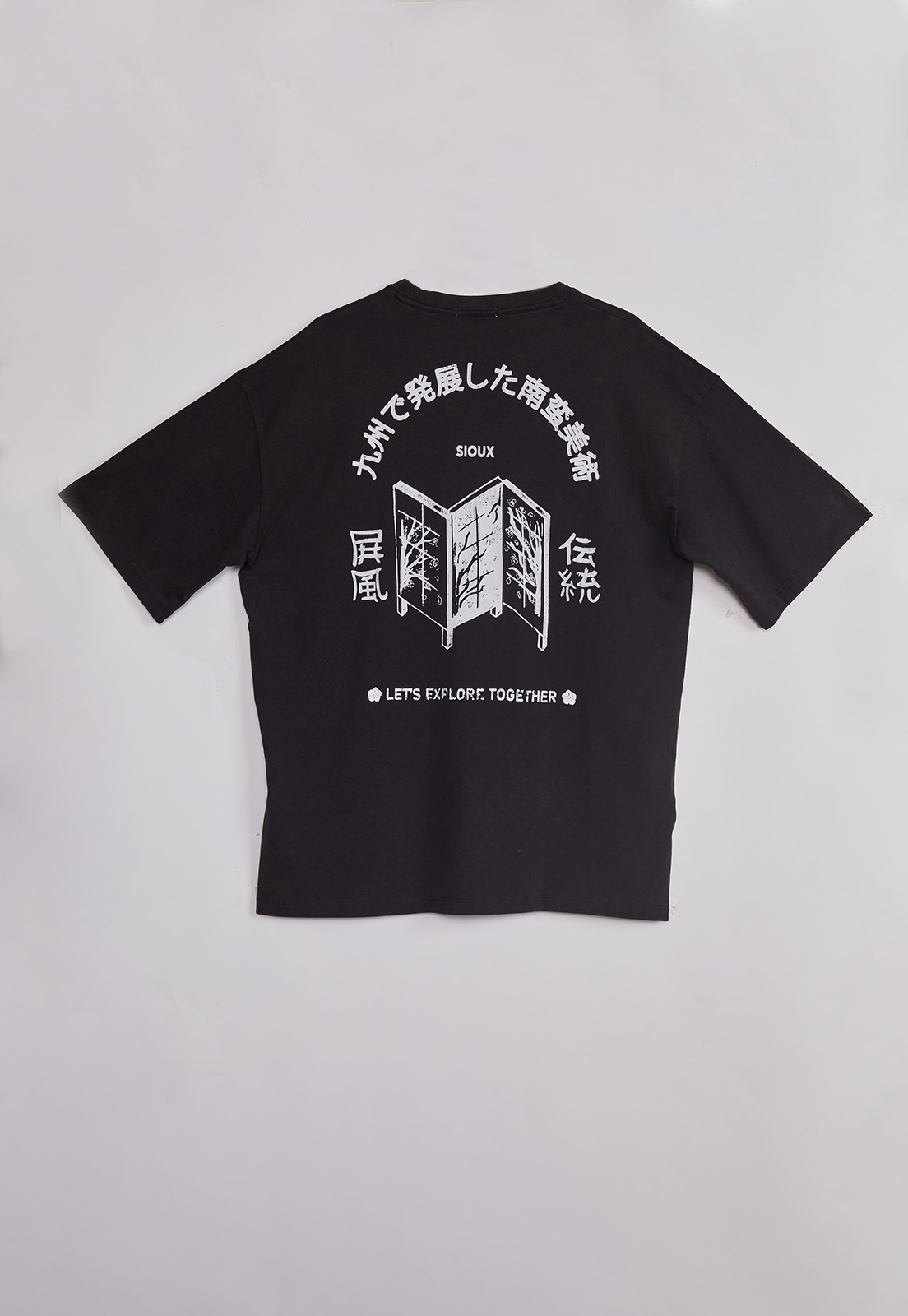 Polera Hombre Oriental Gris Sioux 2