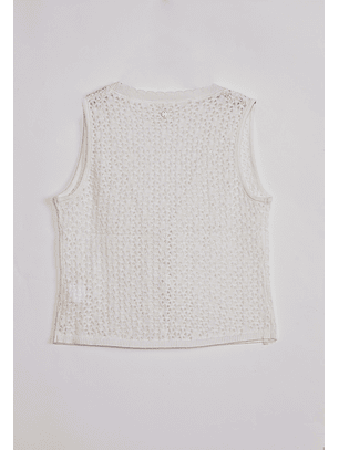 Chaqueta Mujer Lazos Crudo Sioux