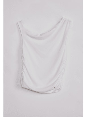 Peto Mujer Hombro Caído Blanco Sioux