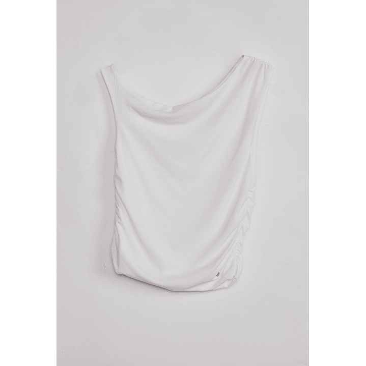 Peto Mujer Hombro Caído Blanco Sioux 2