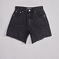 Short Mujer Denim Flecos Gris Sioux - Miniatura 1