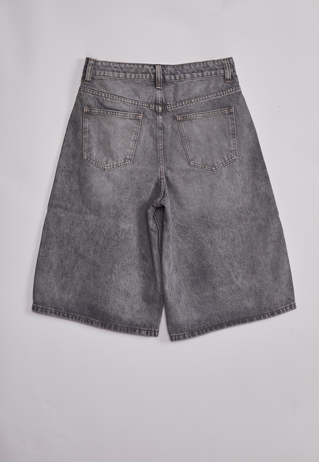 Short Mujer Extra Baggy Gris Sioux 2
