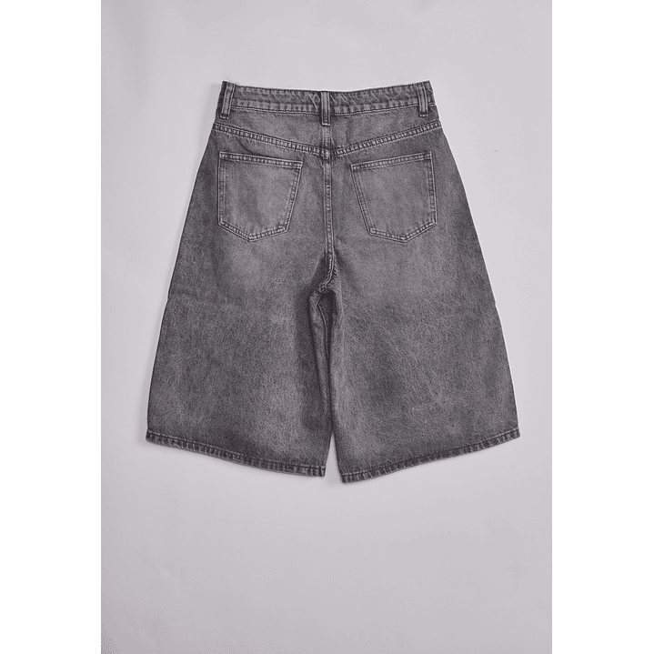 Short Mujer Extra Baggy Gris Sioux 1