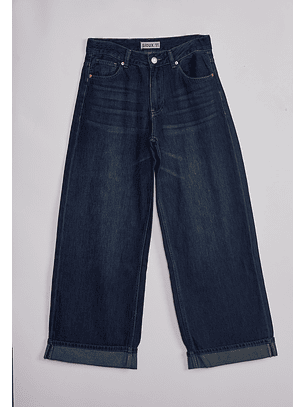 Jeans Mujer Loose Fit Azul Sioux