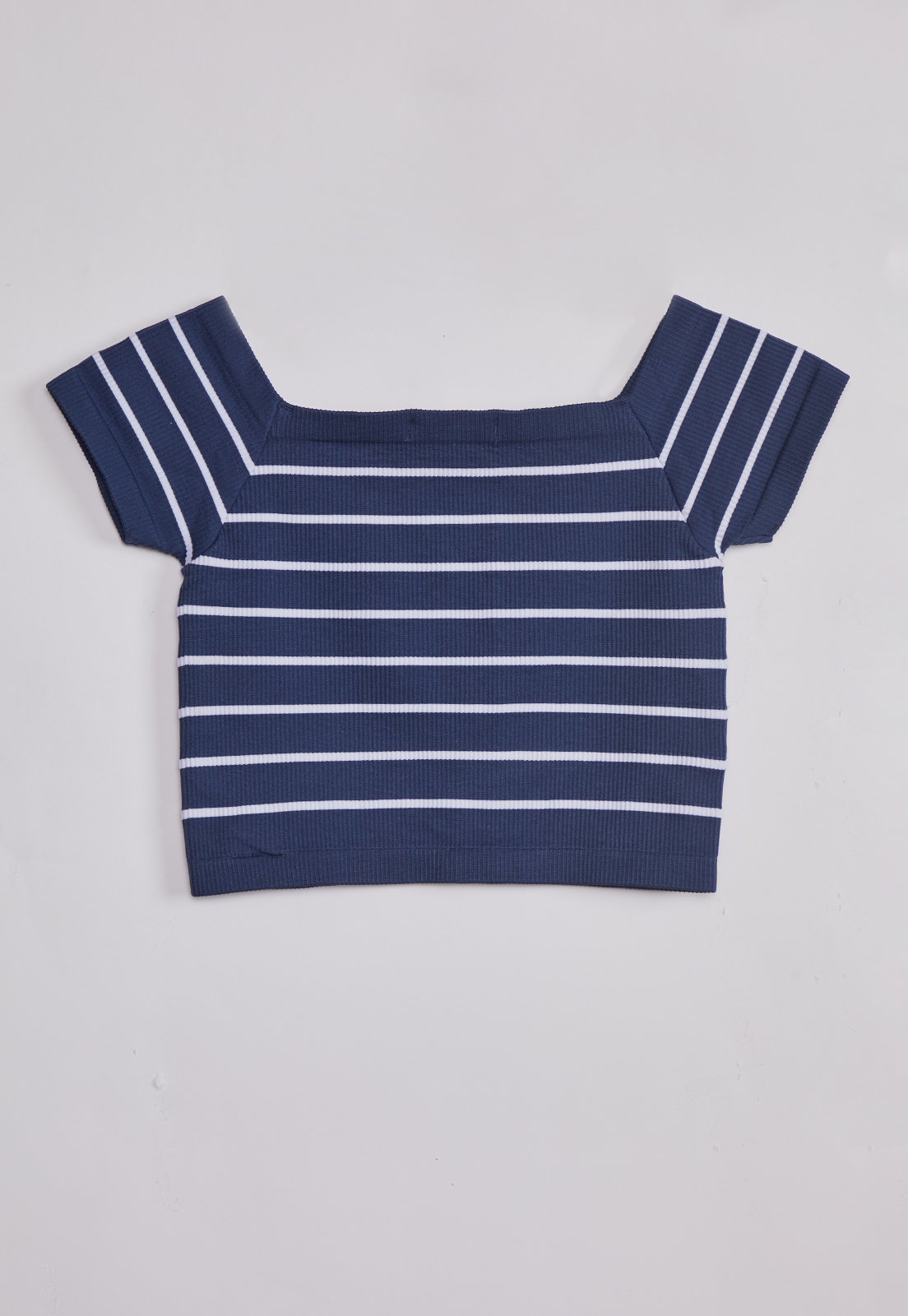 Polera Mujer Escote Cuadrado Azul Sioux 2