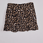 Falda Short Mujer Vuelos Negro Sioux - Miniatura 2