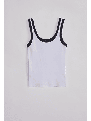 Peto Mujer Contraste Blanco Sioux