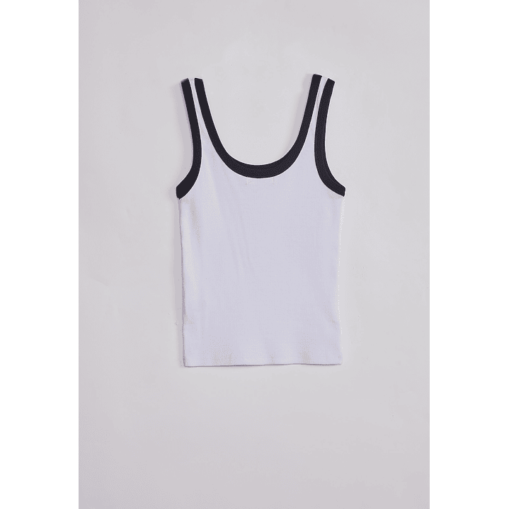 Peto Mujer Contraste Blanco Sioux 2