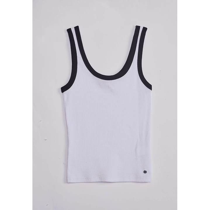 Peto Mujer Contraste Blanco Sioux 1