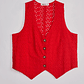 Chaqueta Mujer Broderie Rojo Sioux - Miniatura 1