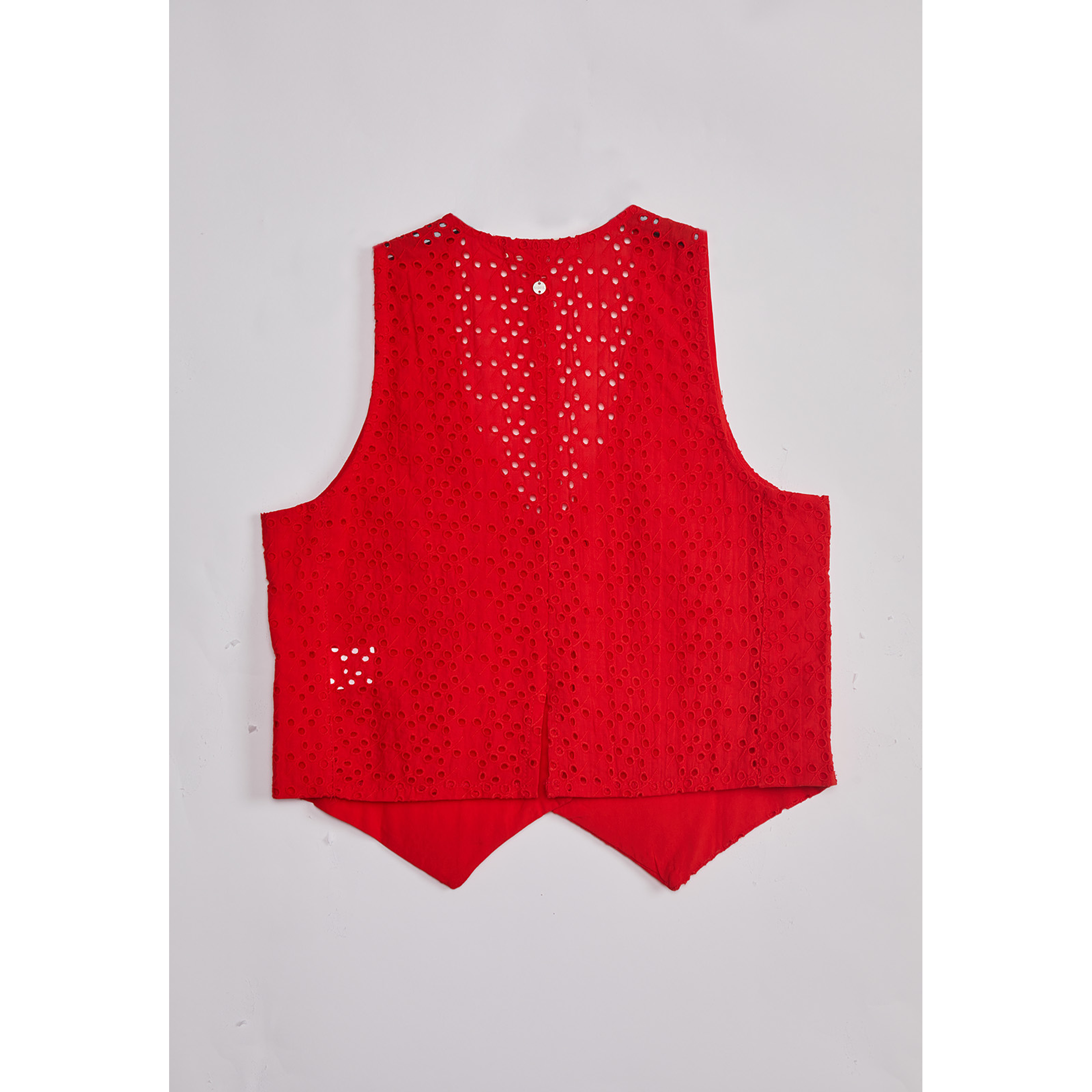Chaqueta Mujer Broderie Rojo Sioux 2