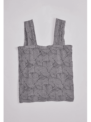 Peto Mujer Seamless Floral Gris Sioux