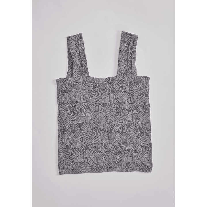 Peto Mujer Seamless Floral Gris Sioux 2