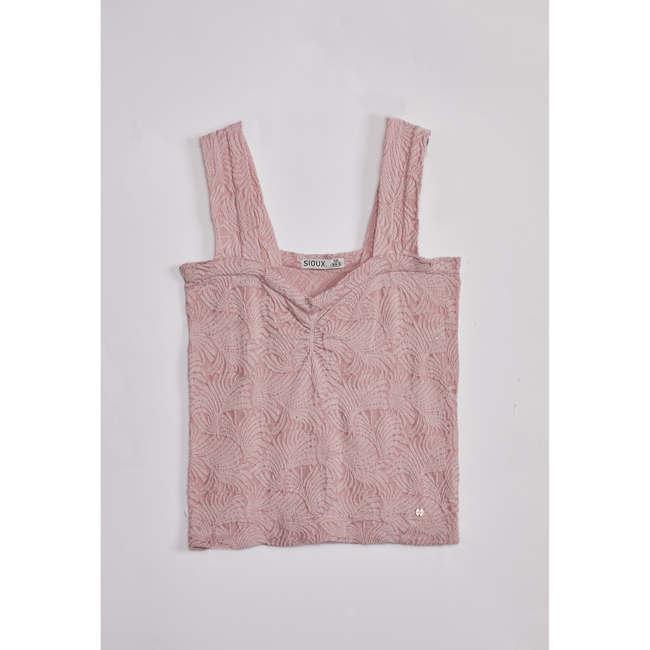 Peto Mujer Seamless Floral Rosado Sioux 1