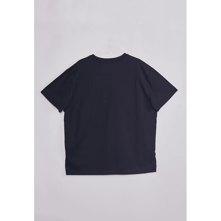 Polera Hombre Basic Azul Sioux 2