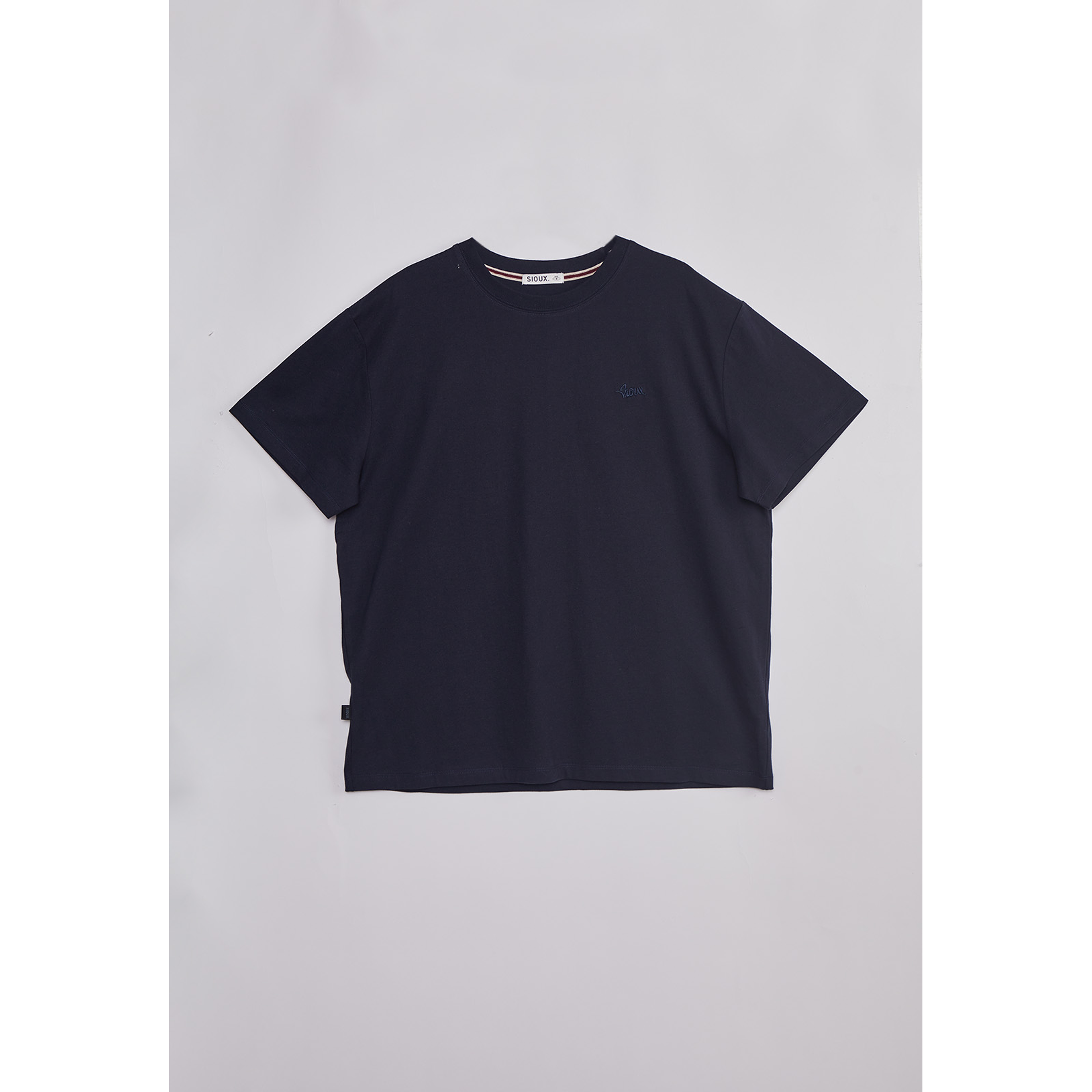 Polera Hombre Basic Azul Sioux 1