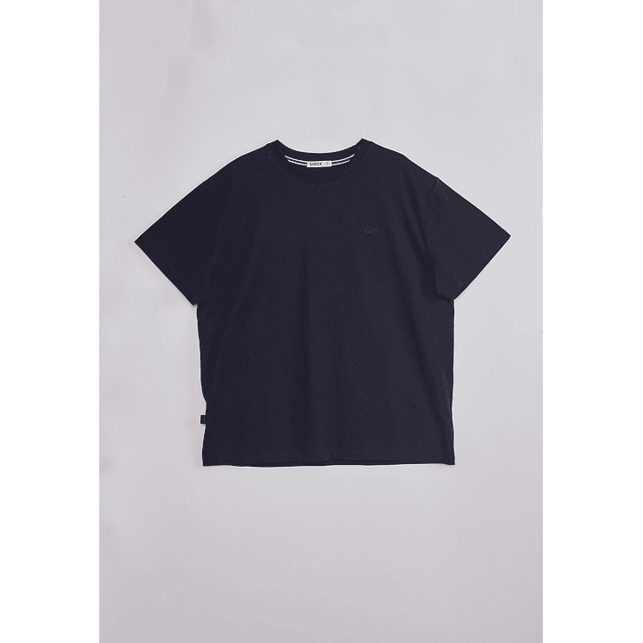 Polera Hombre Basic Azul Sioux 1
