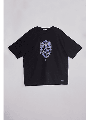 Polera Hombre Death Relaxed Negro Sioux