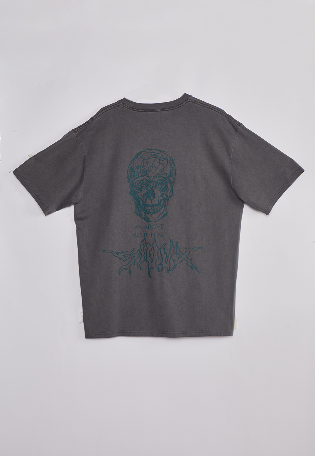Polera Hombre Lavada Dinosaurio Café Sioux 7
