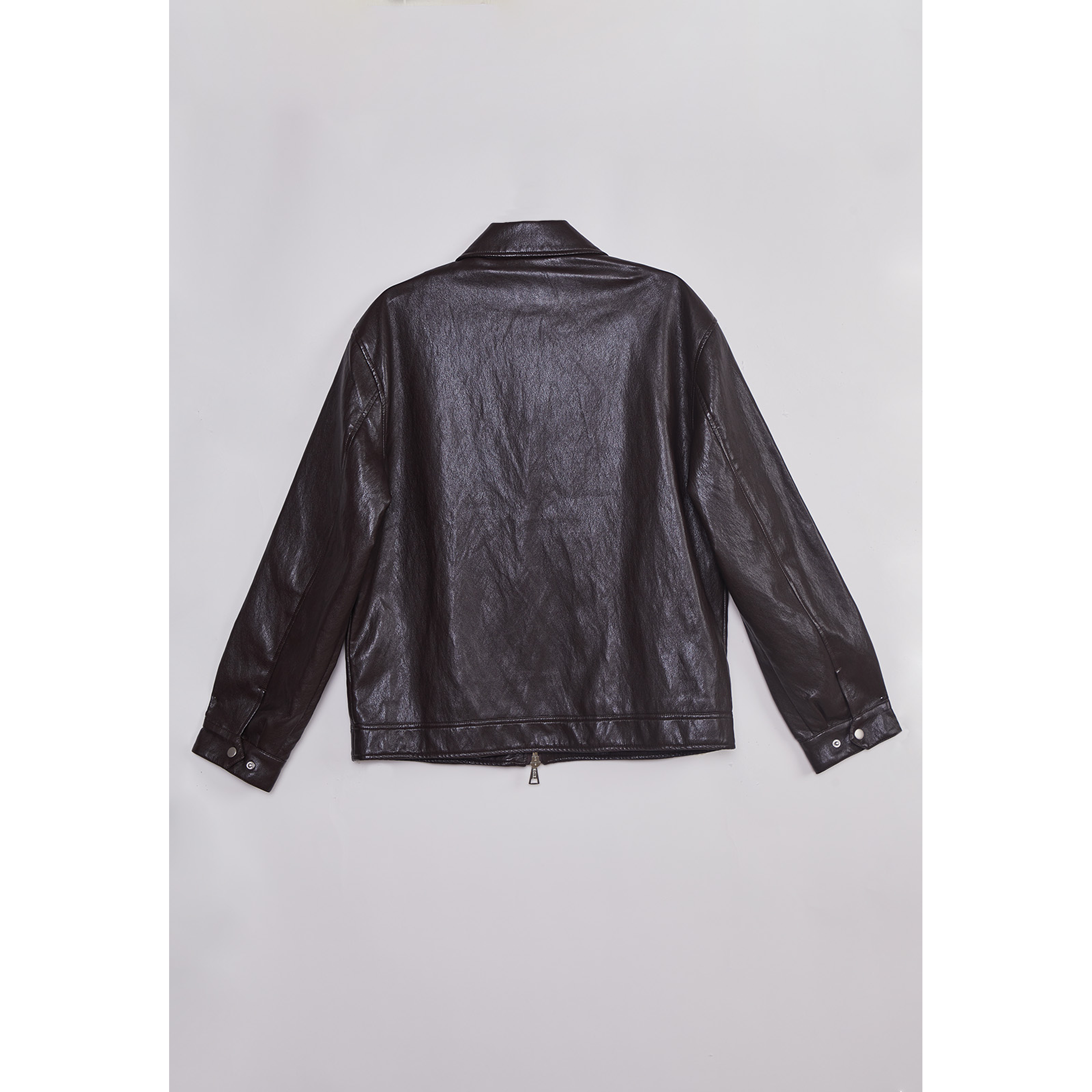 Chaqueta Hombre Eco Cuero Burdeo Sioux 2