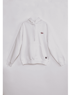 Polerón Hombre Basic Bordado Gorro Crudo Sioux