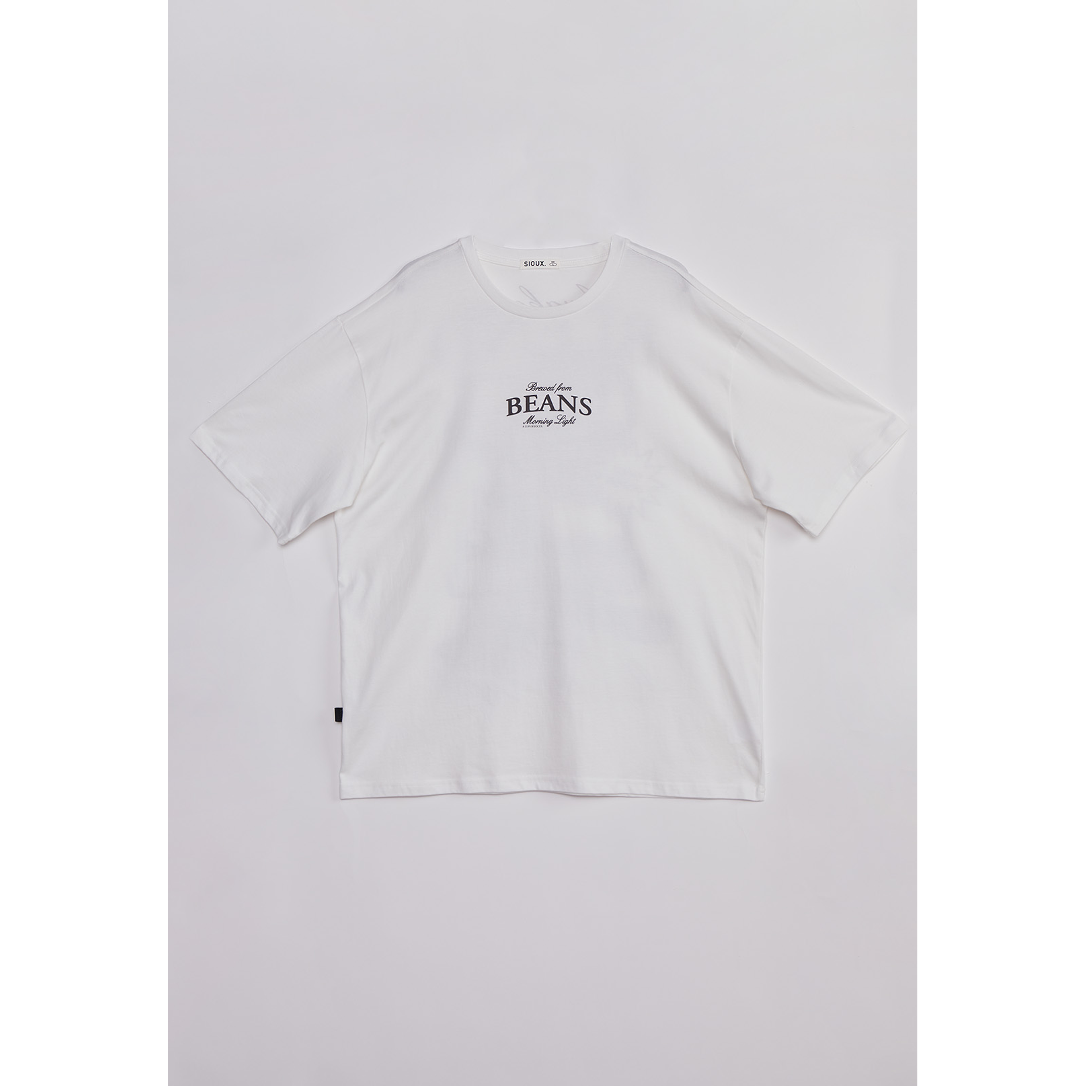 Polera Hombre Cafetera Blanco Sioux 1