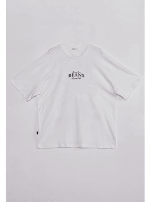 Polera Hombre Cafetera Blanco Sioux