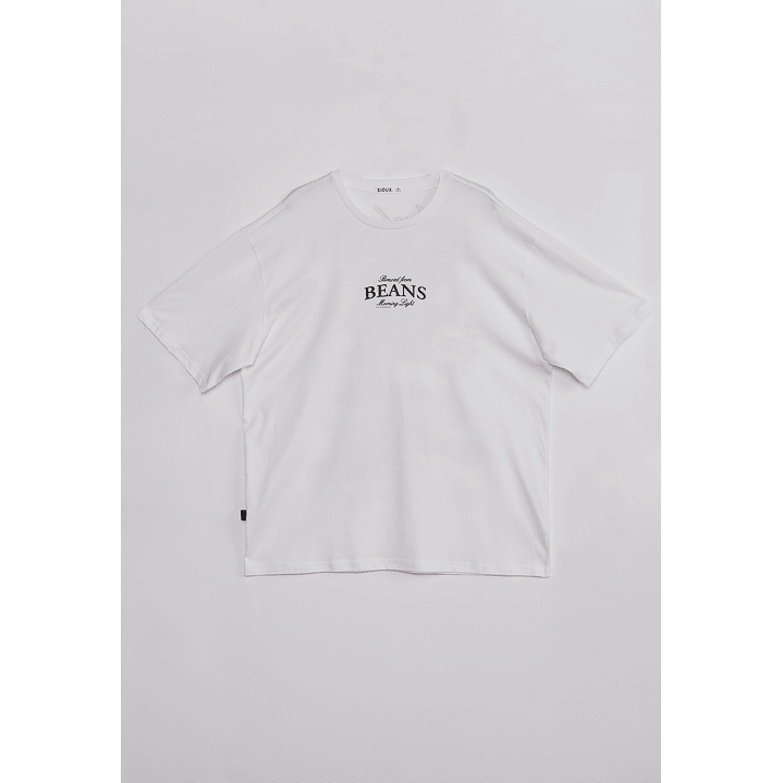 Polera Hombre Cafetera Blanco Sioux 1