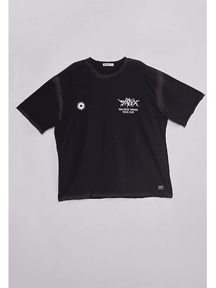 Polera Hombre Espalda Death Negro Sioux