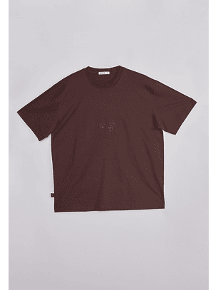 Polera Hombre Dragón Bordado Café Sioux