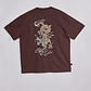 Polera Hombre Dragón Bordado Café Sioux - Miniatura 2