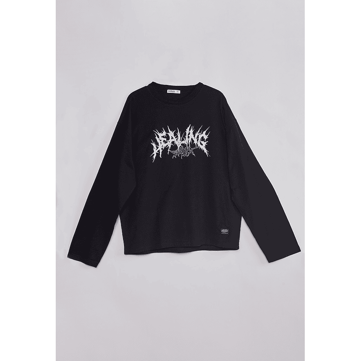 Polera Hombre Death Moda Negro Sioux 1