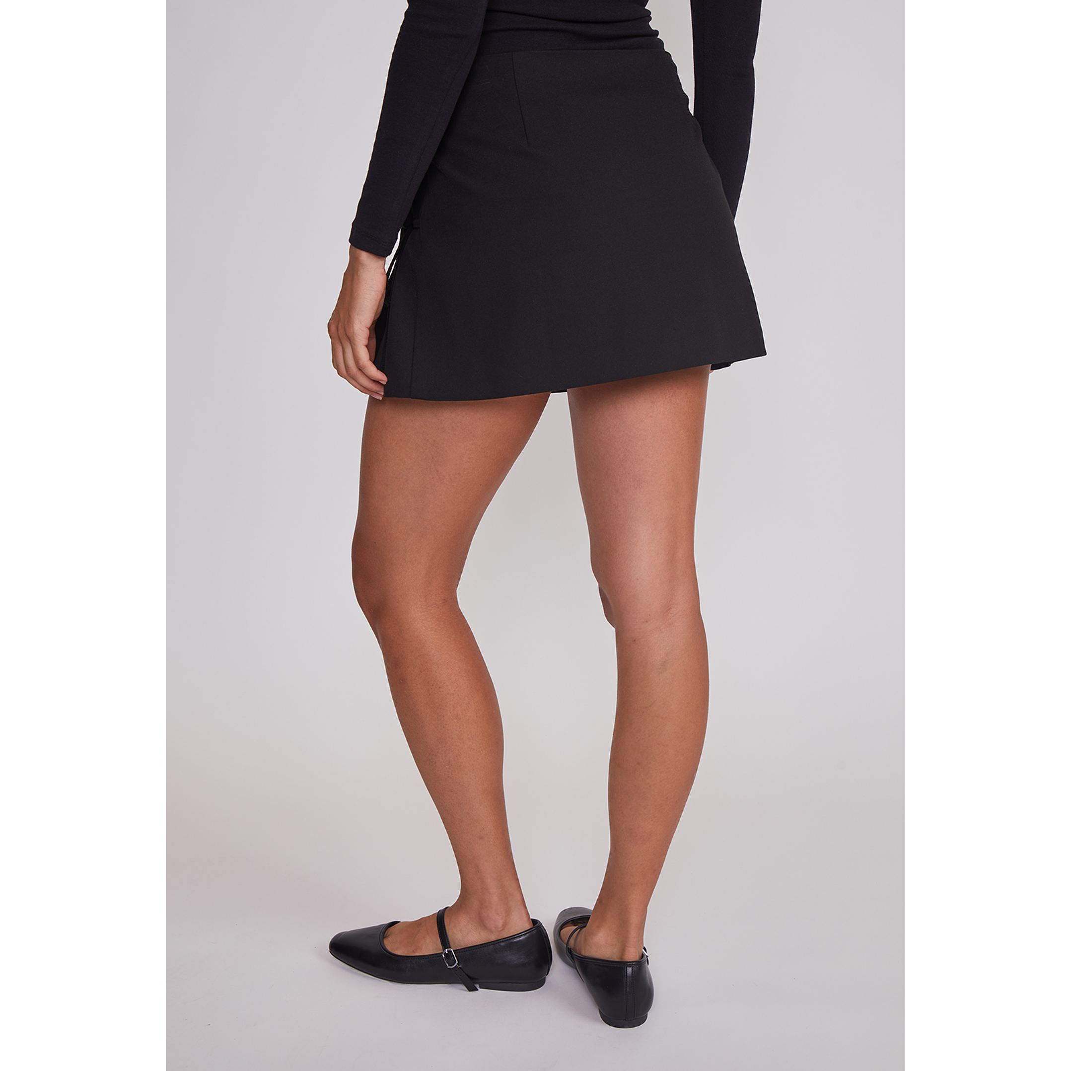 Falda Mujer Tailoring Tazos Negro Sioux 2