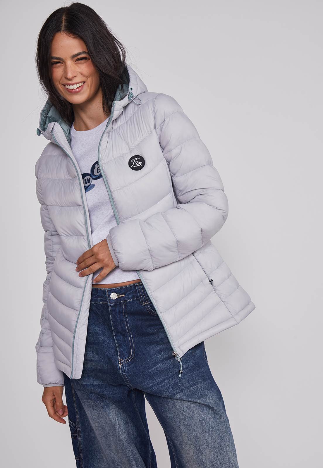 Parka Mujer Outdoor Aqua Sioux 3