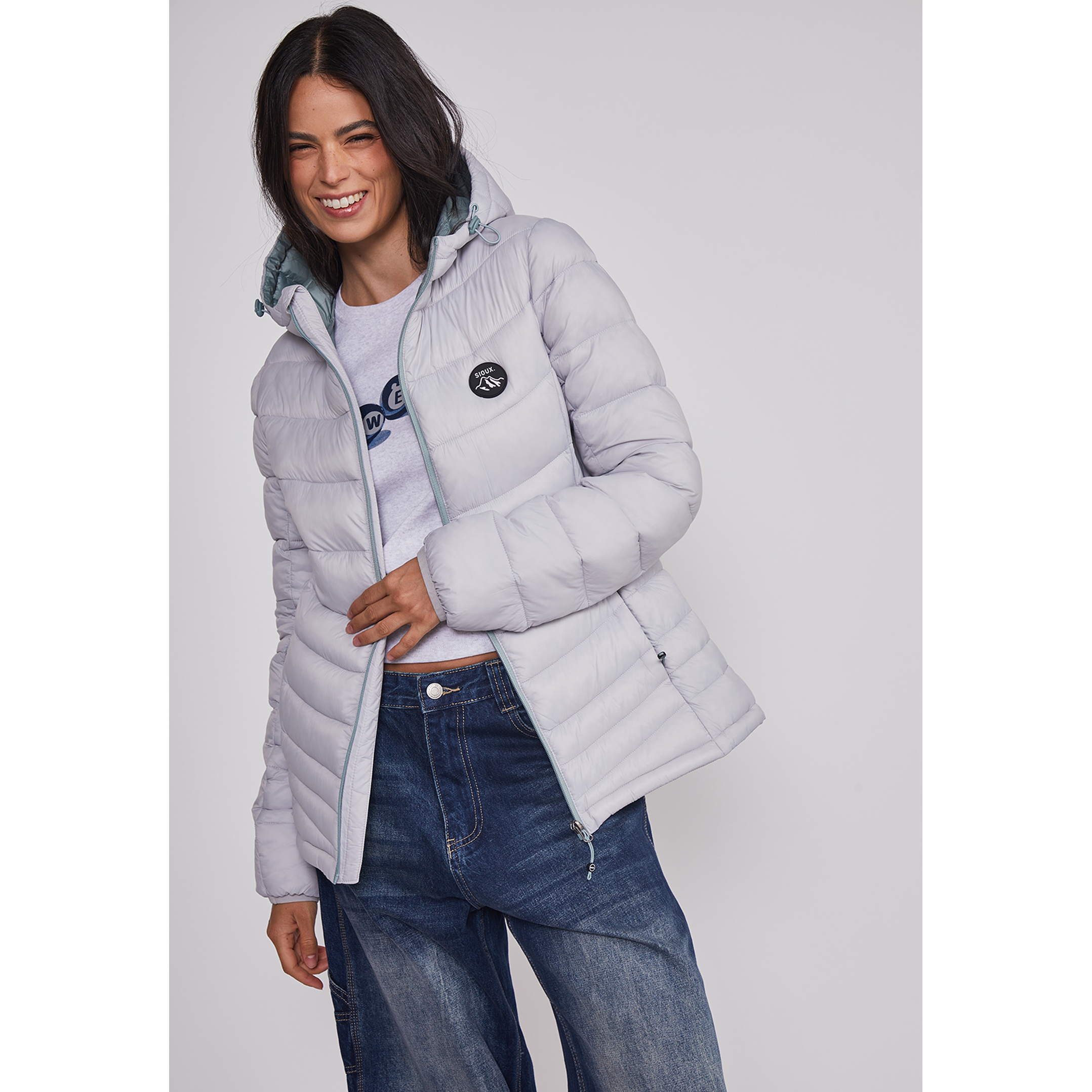 Parka Mujer Outdoor Aqua Sioux 3