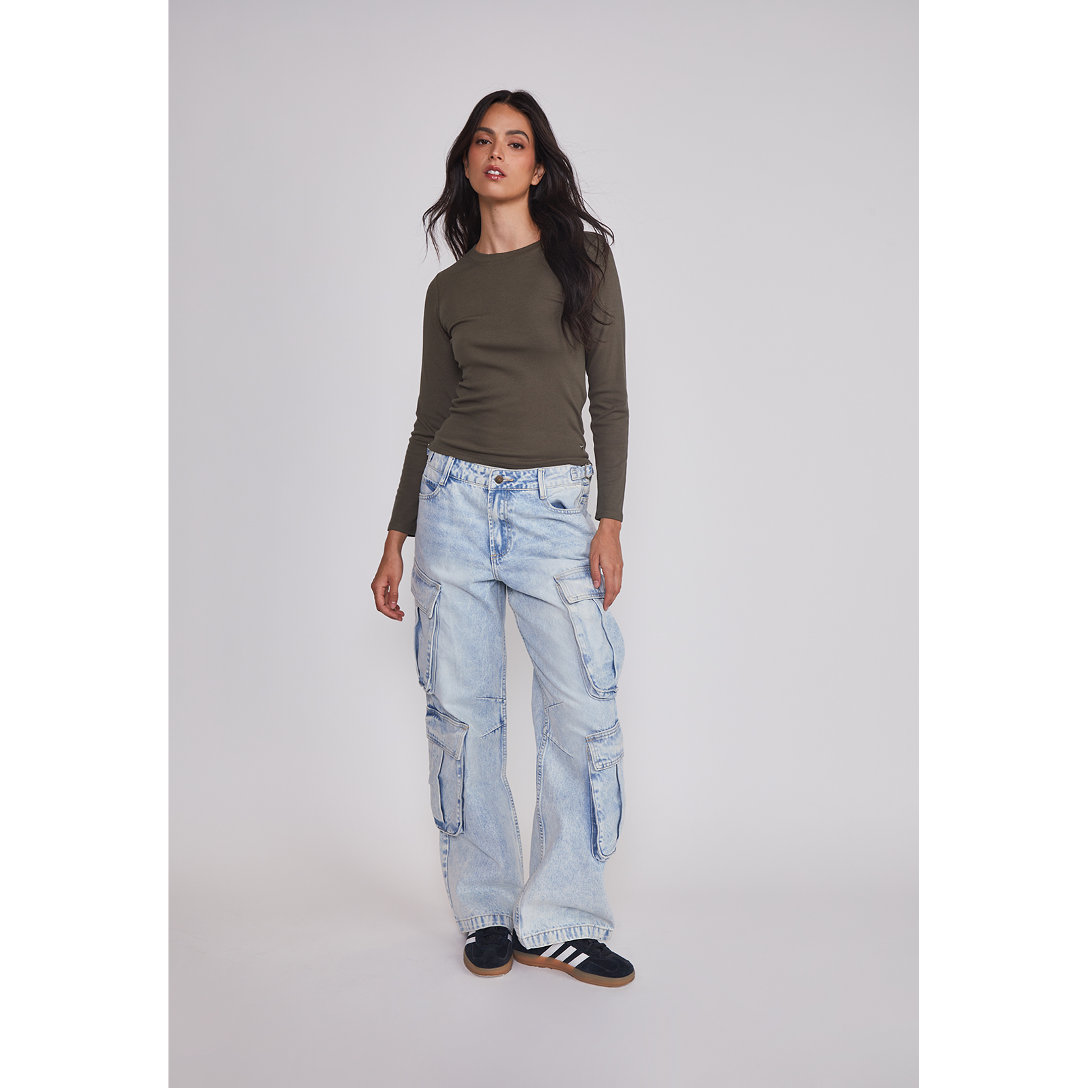 Camiseta Mujer Termica Verde Sioux 3