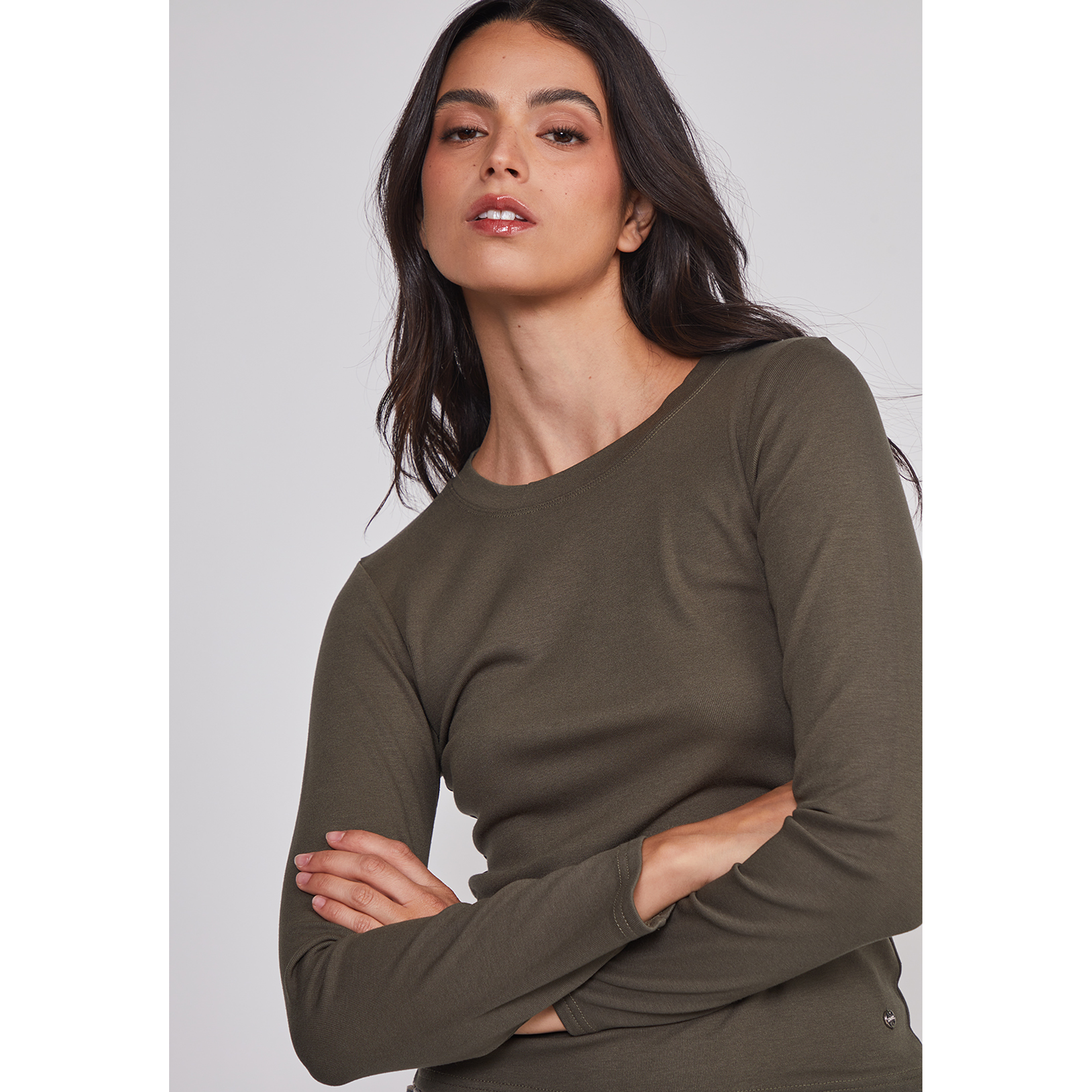 Camiseta Mujer Termica Verde Sioux 4