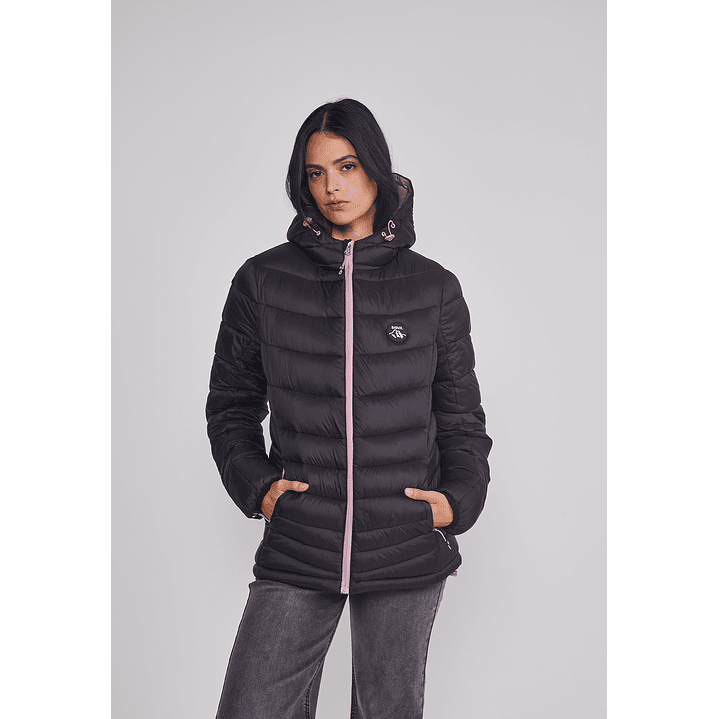 Parka Mujer Outdoor Rosado Sioux 1