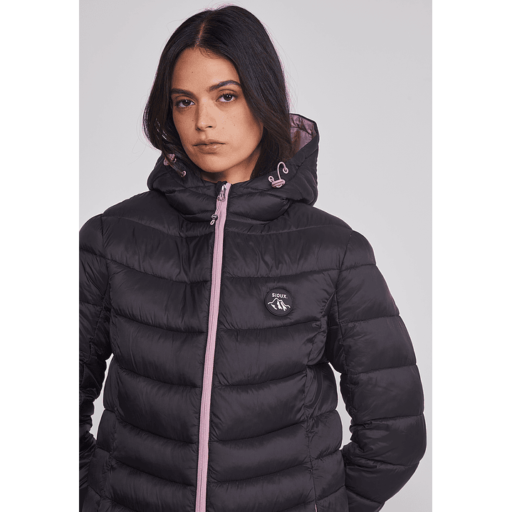 Parka Mujer Outdoor Rosado Sioux 4