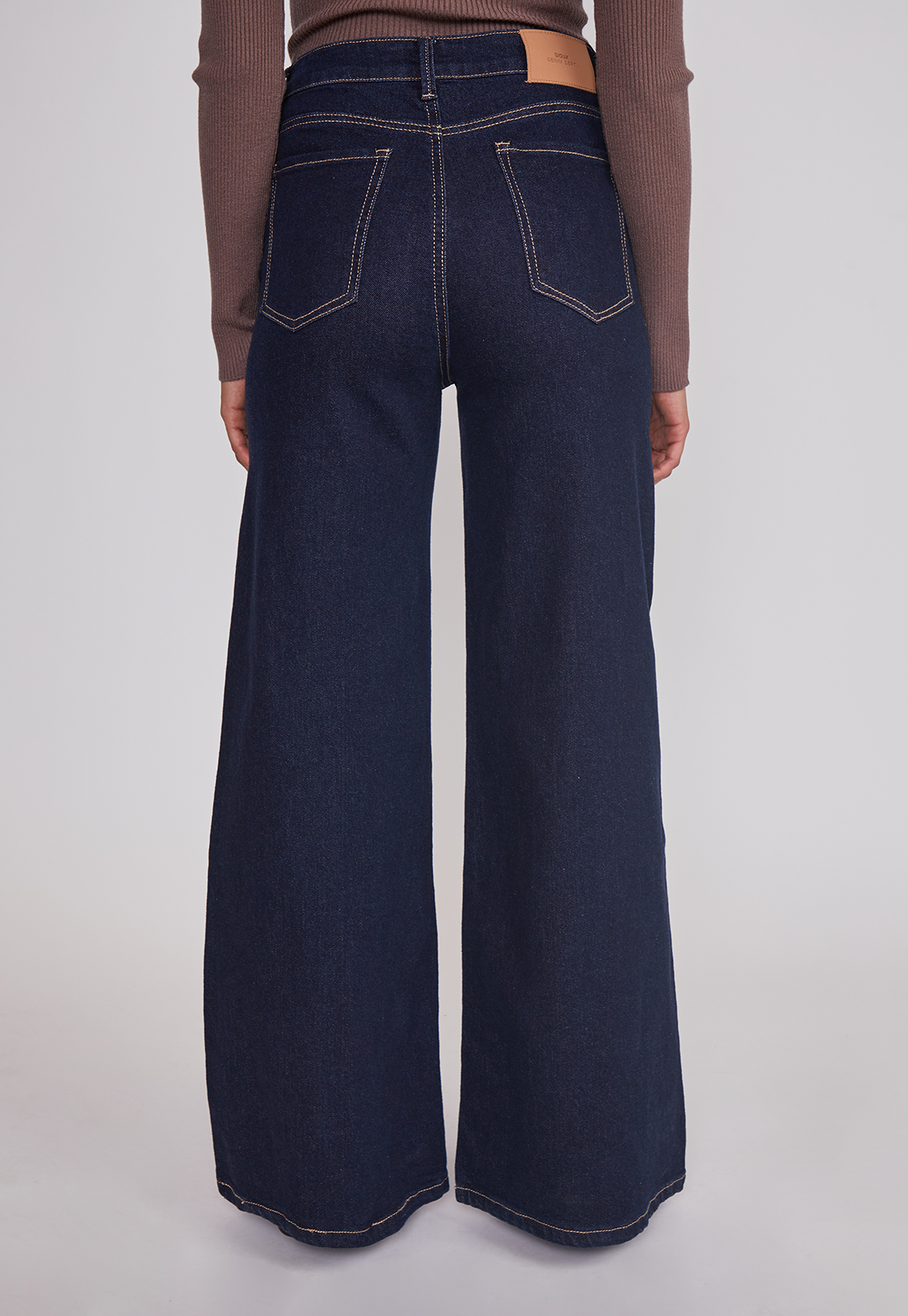 Jeans Mujer Raw Superwide Azul Sioux 2