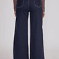 Jeans Mujer Raw Superwide Azul Sioux - Miniatura 2