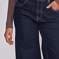 Jeans Mujer Raw Superwide Azul Sioux - Miniatura 4