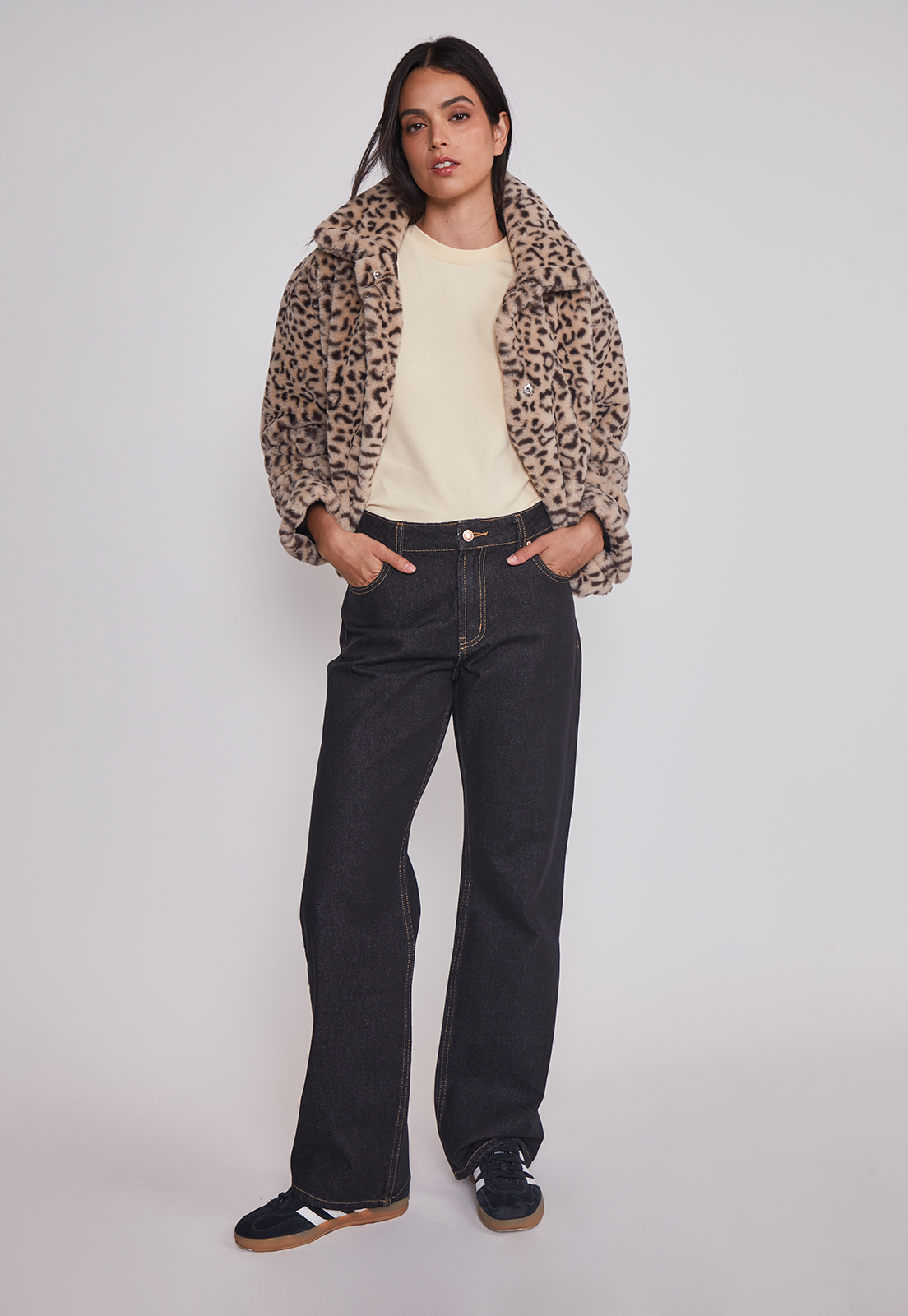 Jeans Mujer Raw Oscuro Azul Sioux 4