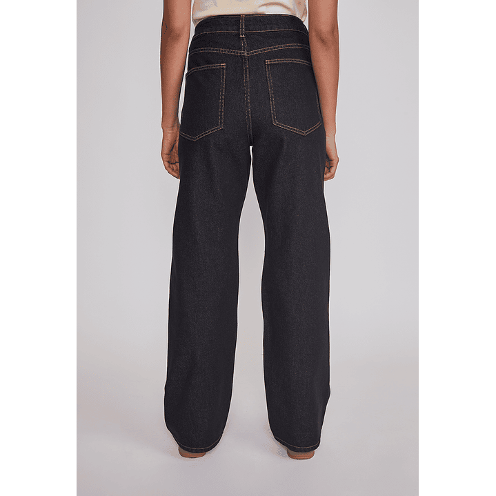 Jeans Mujer Raw Oscuro Azul Sioux 2