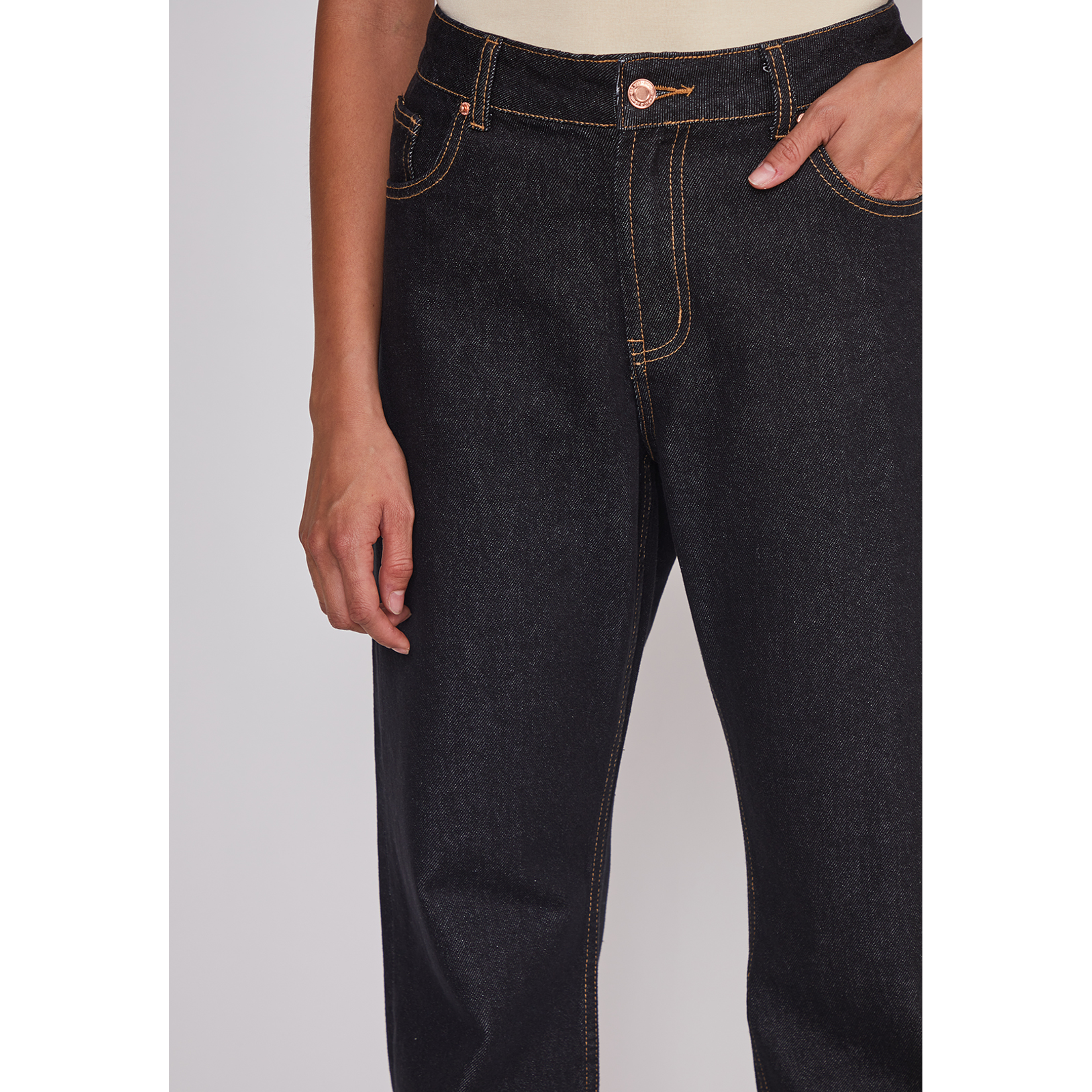 Jeans Mujer Raw Oscuro Azul Sioux 3