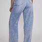 Jeans Mujer Wide Leg Tiro Alto Celeste Sioux - Miniatura 2